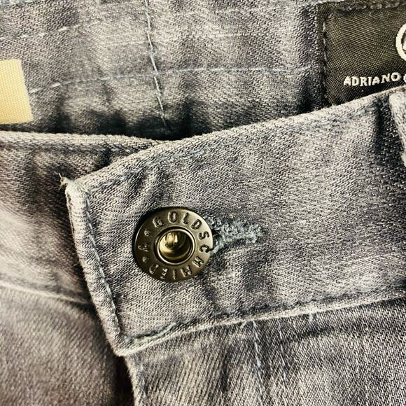 Adriano Goldschmeid Gray The Nikki Relaxed Skinny Jeans Size‎ 25R - Picture 5 of 9
